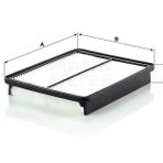 Mann C27050 Hava Filtresi