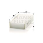 Mann CU1721-2 İç Mekan Filtresi