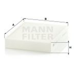 Mann CU25001 İç Mekan Filtresi