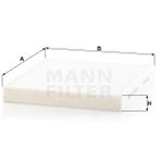 Mann CU26 009 İç Mekan Filtresi