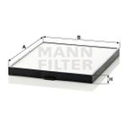 Mann CU2640 İç Mekan Filtresi