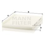 Mann CU27 007 İç Mekan Filtresi