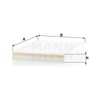 Mann CU3780 İç Mekan Filtresi