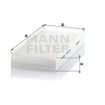 Mann CU3847 İç Mekan Filtresi