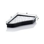 Mann CU4007 İç Mekan Filtresi