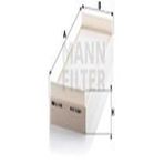 MANN CU4795 Polen Filtresi Karbonsuz Man Tgx Tgs D2066 D2676 07- Tga D2066 D2866 D2876 00- Fortuna D2866 D2876 81619100029 (WA572123)