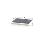 Mann Filter Hyundai Accent Era 2006-2012 Karbonlu Polen Filtresi