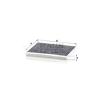 Mann Filter Hyundai Elantra 2011-2015 Karbonlu Polen Filtresi
