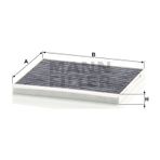 Mann Filter Hyundai İ30 2012-2016 Karbonlu Polen Filtresi