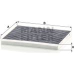 Mann Filter Kia Ceed 2012-2017 Karbonlu Polen Filtresi