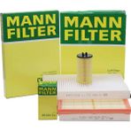 Mann Fılter Opel Astra H 2007/2013 1.4/1.6 (A16XER,Z16XER,Z14XEP) Benzinli Motor Periyodik Bakım Filtre Seti Mann Marka MAN-010