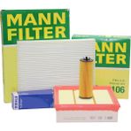 Mann Fılter Opel Corsa E 1.2 / 1.4 Benzinli Motor Periyodik Bakım Filtre Seti Mann Marka (Otomotik Vitesli) MAN-059