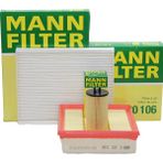 Mann Fılter Opel Corsa E 1.4 (B14NEH) Turbo Benzinli Motor Periyodik Bakım Filtre Seti Mann Marka MAN-031