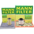 Mann Fılter Opel Zafira C 1.6 Dizel Motor Periyodik Bakım Filtre Seti Mann Marka MAN-050