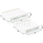 Mann Filter Peugeot 208 2012-2019 Polen Filtresi
