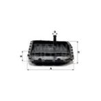 MANN H50002 Şanzıman Filtresi 3 5 6 7×3 X5×6 04-14