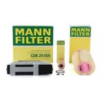 Mann Mercedes W204 Kasa C180 Kompressor Periyodik Bakım Filtre Seti A2711800109-A2128300318-A2710940204