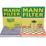Mann Opel Astra J 1.4/1.6 A14XEL A14XER B14XER A16XER B16XER Benzinli Motor Periyodik Bakım Filtre Seti