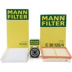 Mann Opel Corsa C 1.4 Ecotec (Z14XE) Motor Hava / Polen / Yağ Filtresi Mann Marka