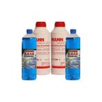 Mann Organik Kırmızı Antifriz 1.5 Lt (-37 ) (2 Adet) 3 Lt + 2 Adet 1 L Camsuyu