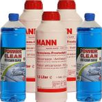 Mann Organik Kırmızı Antifriz 1.5 Lt (-37 ) (3 Adet) 4.5 Lt + 2 Adet Camsuyu