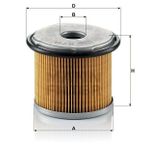 Mann P716 Yakıt Filtresi