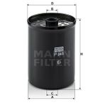 Mann P945X Yakıt Filtresi