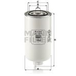 Mann PL250/1 Yakıt Filtresi