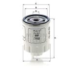 Mann PL50/2 Yakıt Filtresi