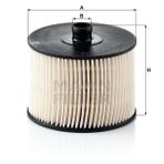 Mann PU1018X Yakıt Filtresi