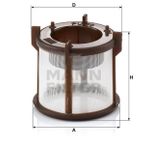 Mann PU50X Yakıt Filtresi