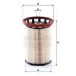 Mann PU8008/1 Yakıt Filtresi