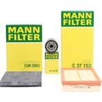 Mann Volkswagen Golf 4 1.8 (Agn) Bakım Filtre Seti Mann Marka 1H0819644-1J0129620-06A115561B
