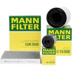 Mann Volkswagen Polo 1.4 Gtı 180 Bg Periyodik Bakım Filtre Seti 03C115561D-6R0129620A-4638300018