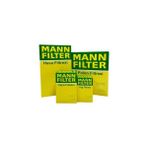 Mann Vw Jetta 1.4 Tsı Mann Filtre Bakım Seti 2007-2010 Cax 122 Hava+Yağ+Yakıt+Standart Polen