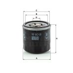Mann W6018 Yağ Filtresi