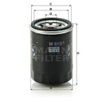 Mann W610/1 Yağ Filtresi