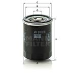 Mann W610/6 Yağ Filtresi
