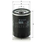 Mann W610/9 Yağ Filtresi