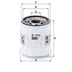 Mann W7030 Yağ Filtresi