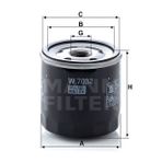 Mann W7032 Yağ Filtresi