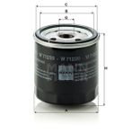 Mann W712/20 Yağ Filtresi