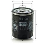 Mann W713/28 Yağ Filtresi