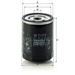 Mann W717/2 Yağ Filtresi