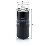 Mann W730/1 Yağ Filtresi