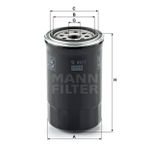 Mann W8011 Yağ Filtresi