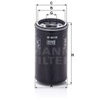 Mann W8018 Yağ Filtresi