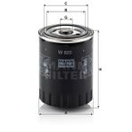 Mann W820 Yağ Filtresi