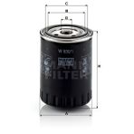 Mann W830/1 Yağ Filtresi
