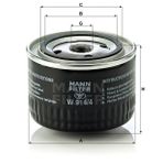Mann W914/4 Yağ Filtresi